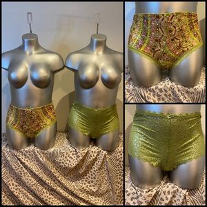 3XL Plus Stretchy Sexy Lace Panty Bundle